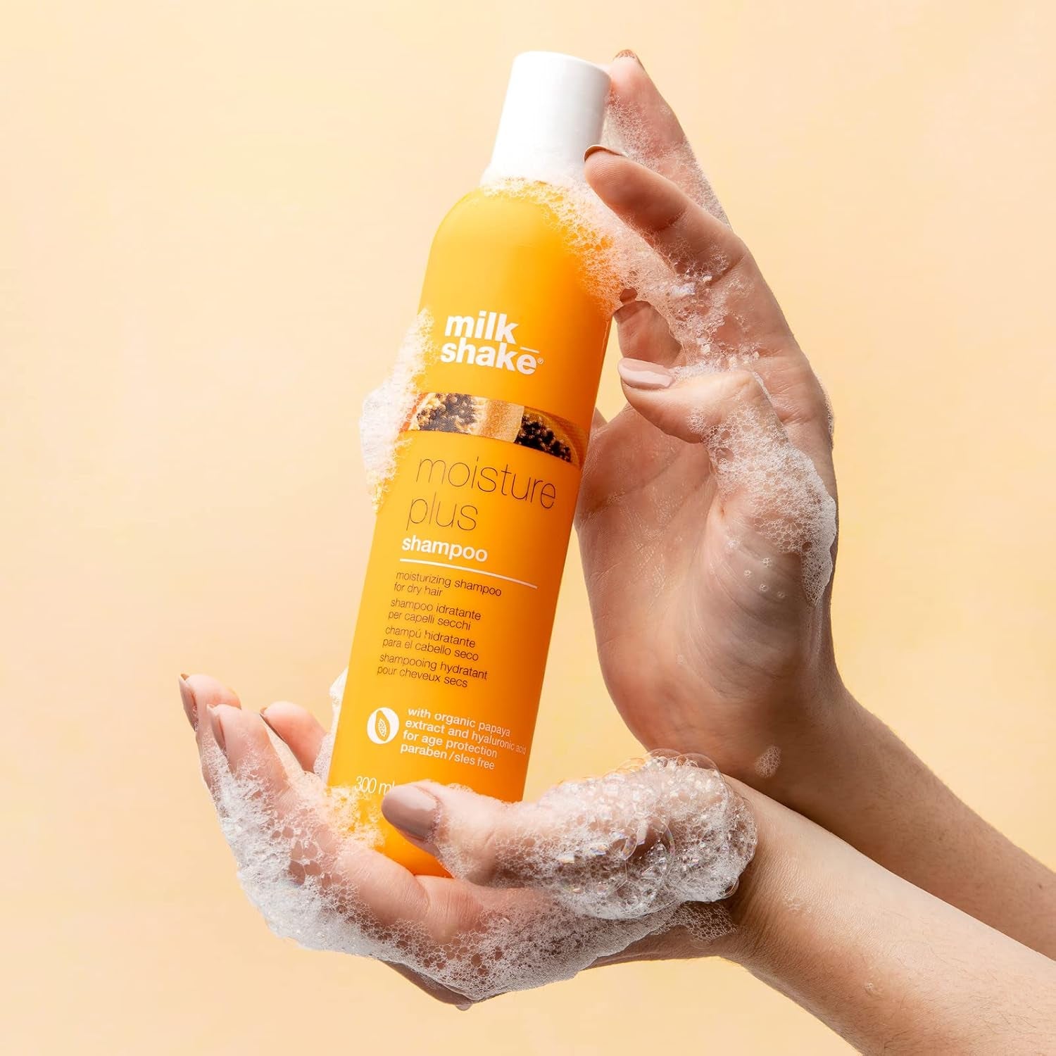 ® | Moisture plus Shampoo | Shampoo Idratante Alla Papaya per Capelli Secchi | 300 Ml