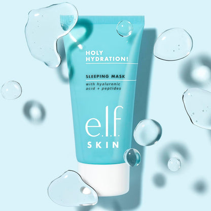 SKIN Holy Hydration! Sleeping Mask, Idratante E Rimpolpante, Maschera Doppio Uso per Tutta La Notte O Da Risciacquare, Lenisce La Pelle Con Una Formula Cremosa