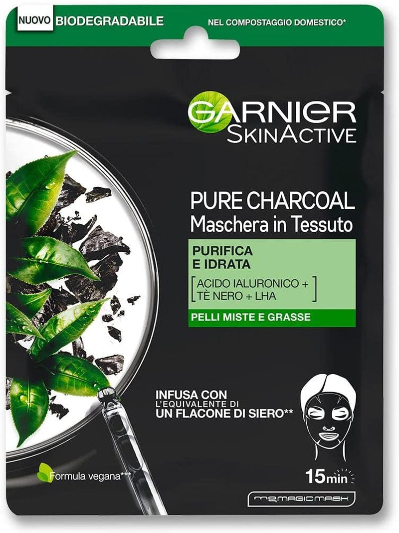 Maschera in Tessuto Hydrabomb, 5 Maschere in Tessuto, Ciascuna Con Un Effetto Diverso, per La Cura Della Pelle, Confezione Da 5