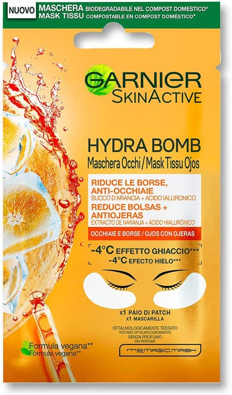 Maschera in Tessuto Hydrabomb, 5 Maschere in Tessuto, Ciascuna Con Un Effetto Diverso, per La Cura Della Pelle, Confezione Da 5